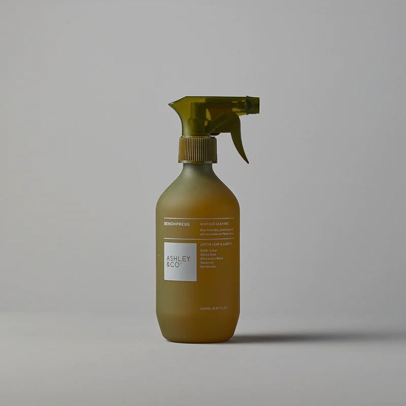 Ashley & Co | Benchpress | Lotus Leaf & Lustre