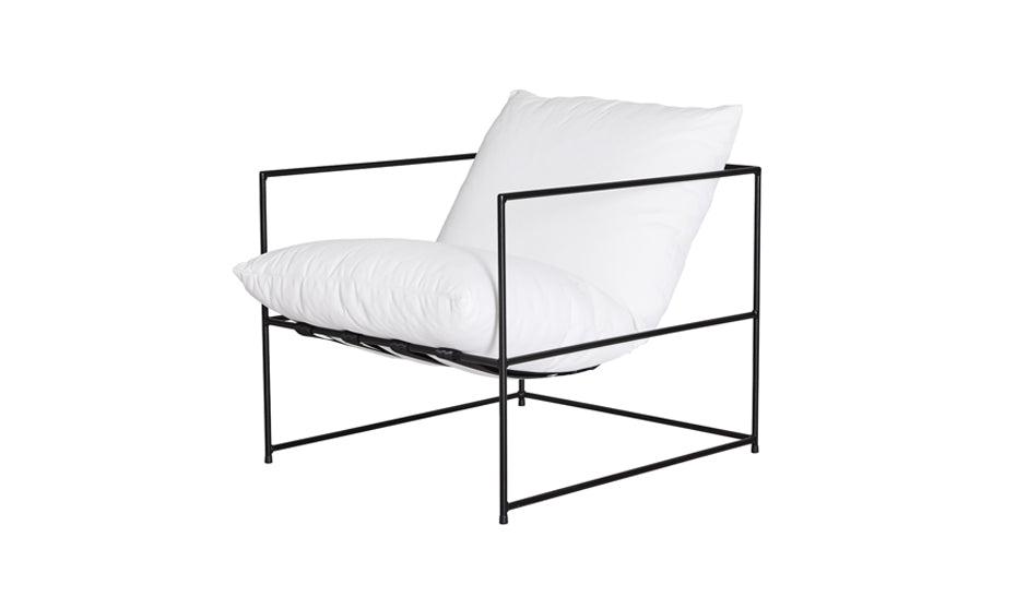 Bon Lounge Chair - White