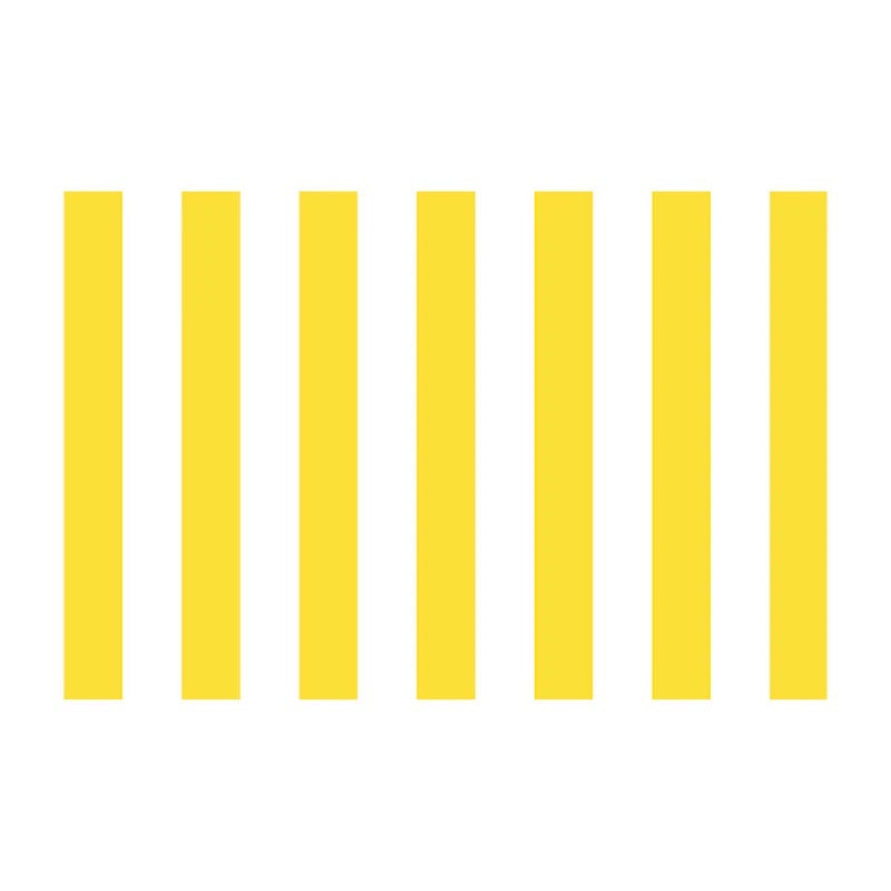 Kerio Vinyl Rug | Yellow and White