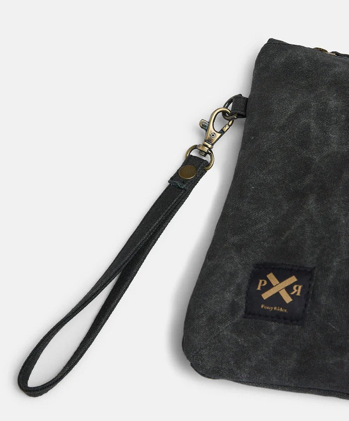 Pony Rider | Road Tripper Clutch Bag | Black
