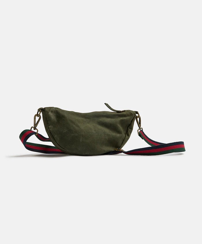 Pony Rider Slow Road Adventure Round Shoulder Bag | Khaki