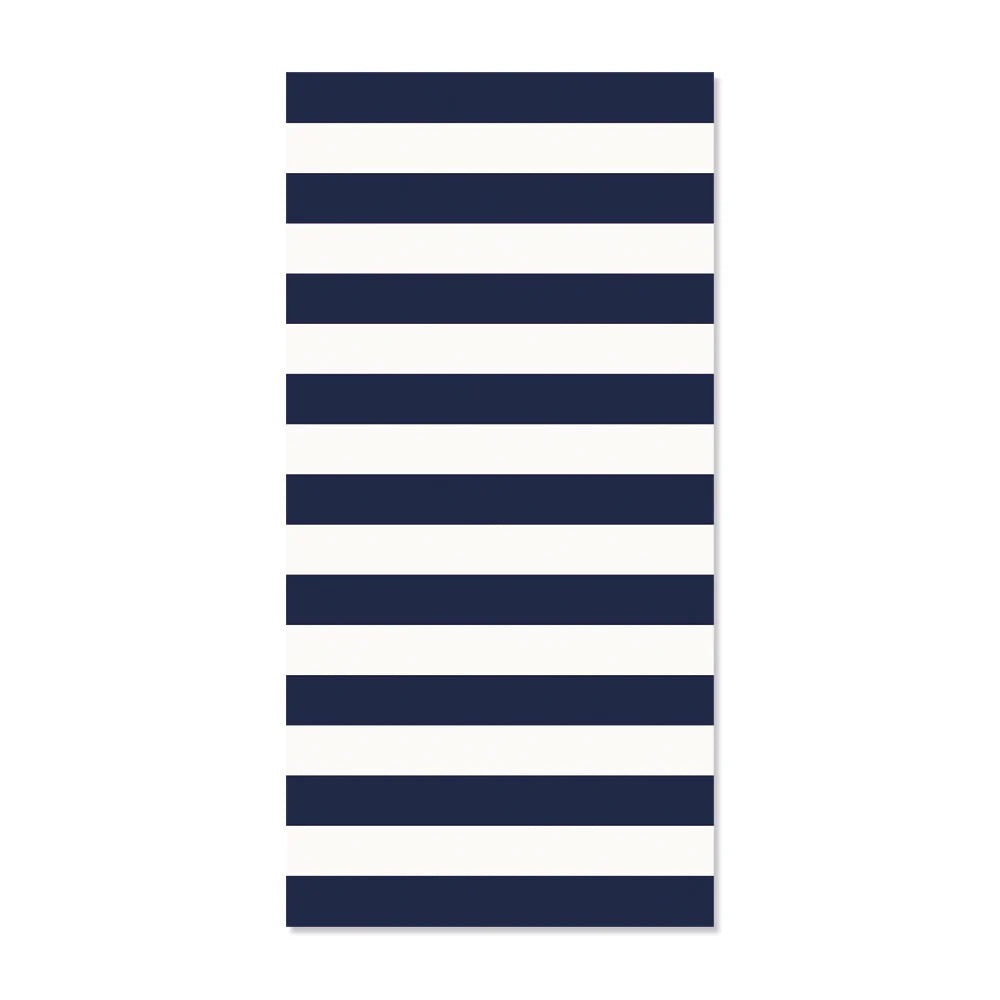 Kerio Vinyl Rug | Navy Blue and White