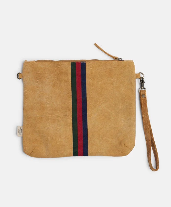 Pony Rider Escapee Clutch with Strap | Clay