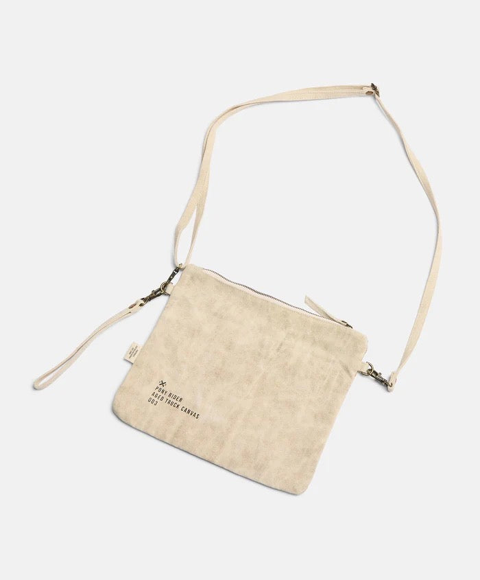 Pony Rider | Ground Up Clutch Bag | Natural Stripe
