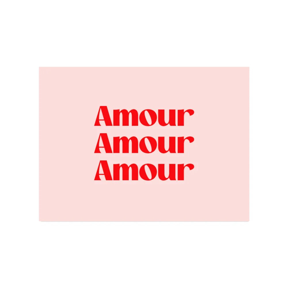 Amour Vinyl Placemat | Rectangle