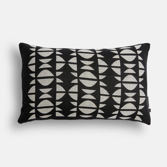 Pony Rider | Lil Moonrise Rectangle Cushion | Black