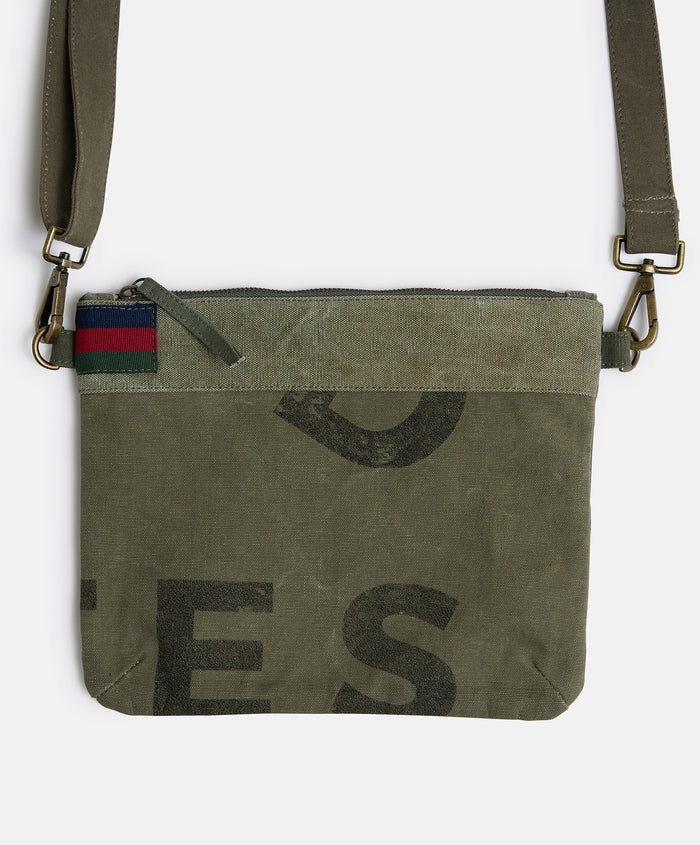 Pony Rider Land of Mates Clutch | Upcycled | Khaki