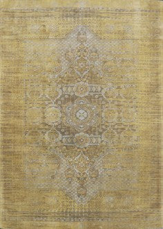 Adones Mustard Rez Rug - Large