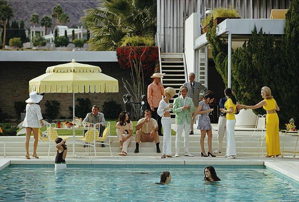 Slim Aarons - Kaufmann Desert House - Framed G