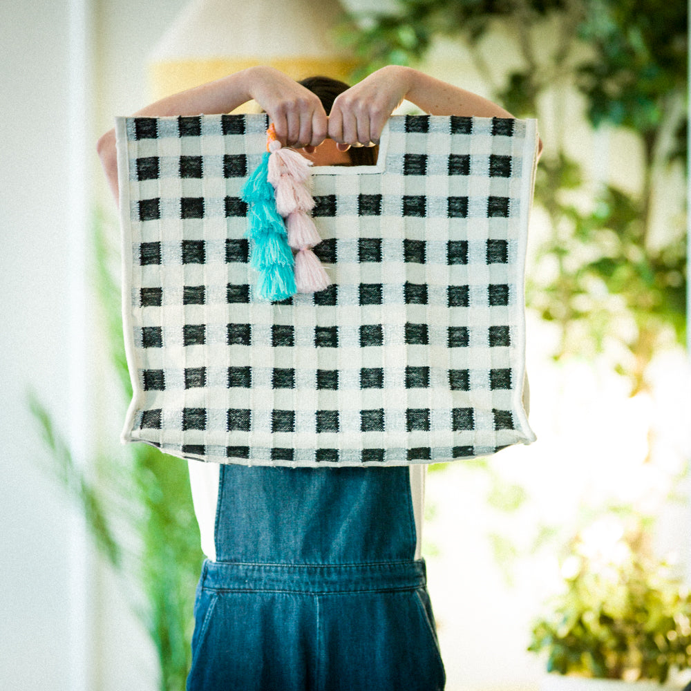 Langdon Carry Bag - Gingham