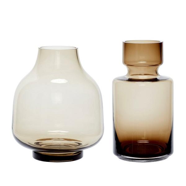 Madam Stoltz Ombre Glass Vase 14 x 25cm (W x H)