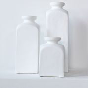 Bullet Vase - Milky White - Large