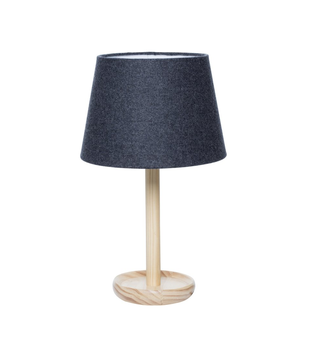 Milk & Sugar Pip Table Lamp - Charcoal