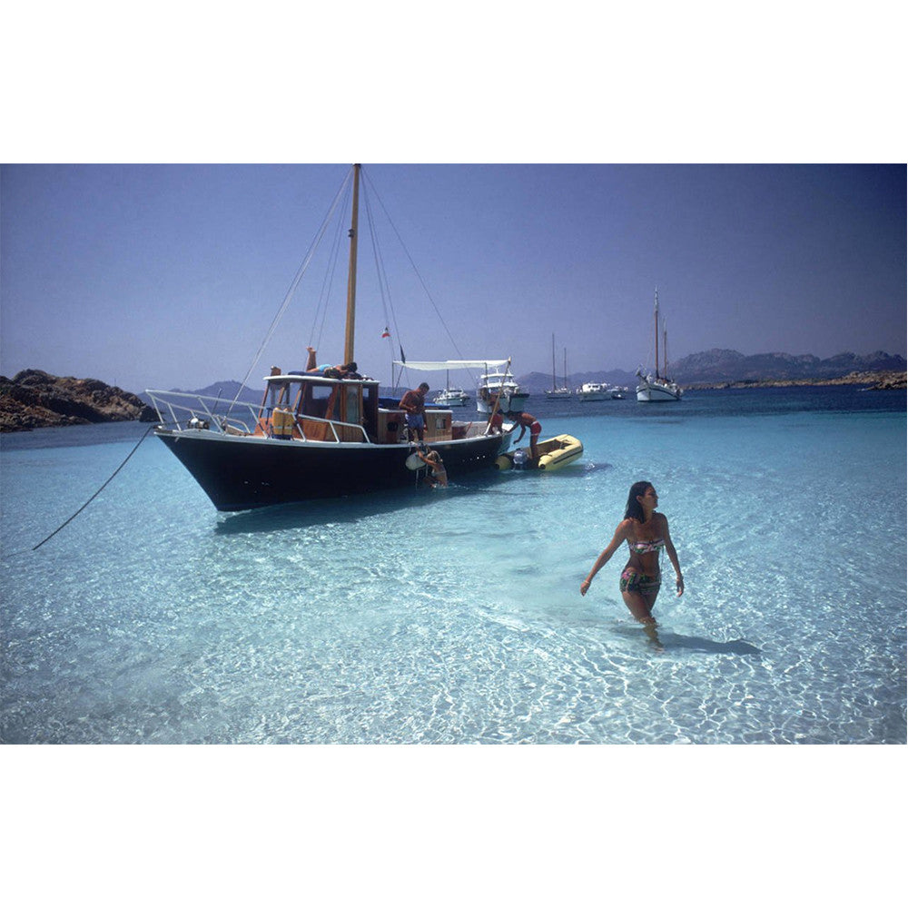 Slim Aarons Yachting Trip - Framed