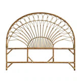 Headboard - Montego Natural Queen Rattan