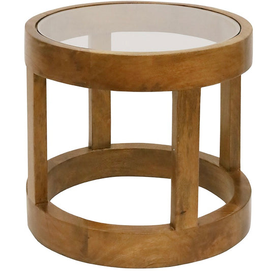 Halo Side Table | Glass Top