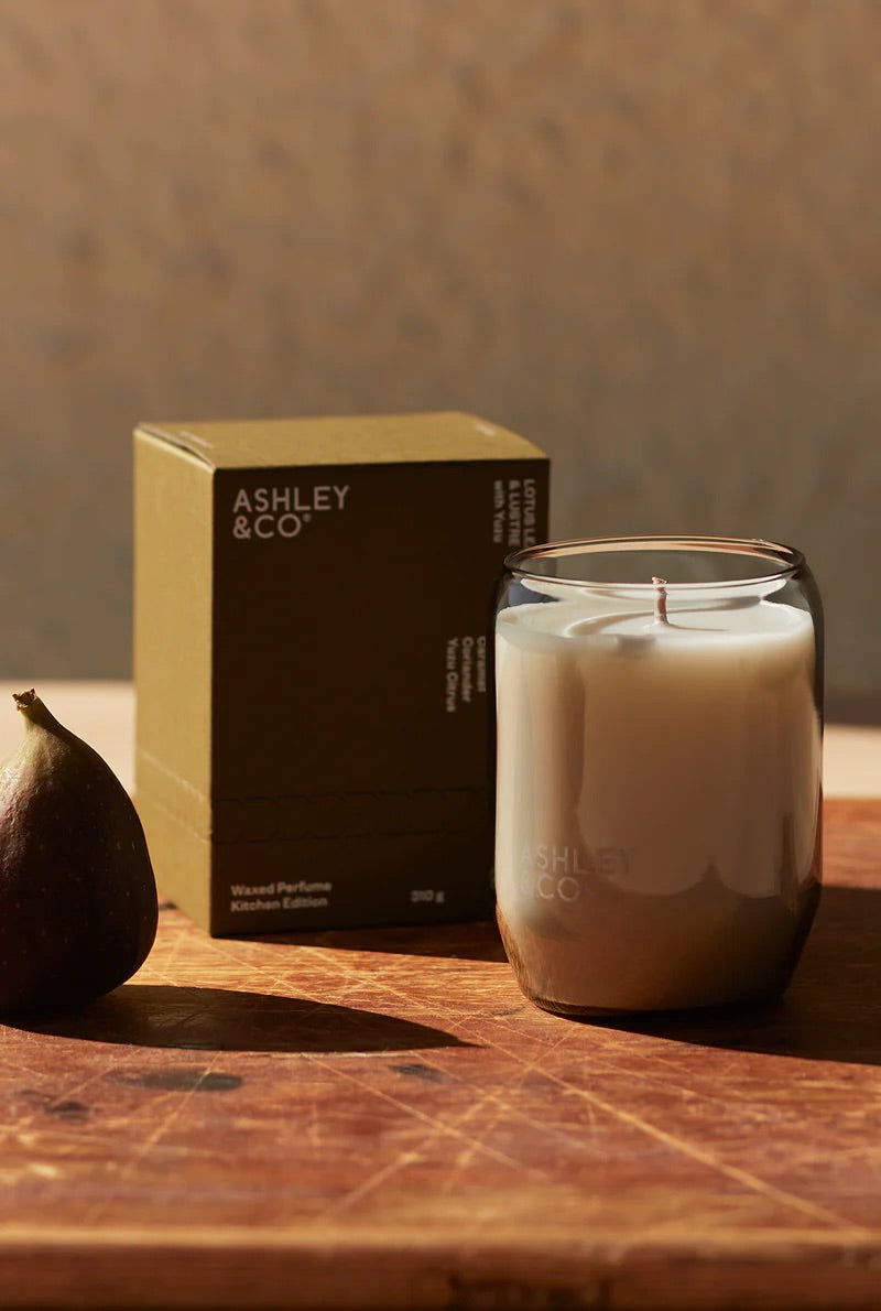 Ashley & Co | Waxed Perfume | Lotus Leaf & Lustre + Yuzu