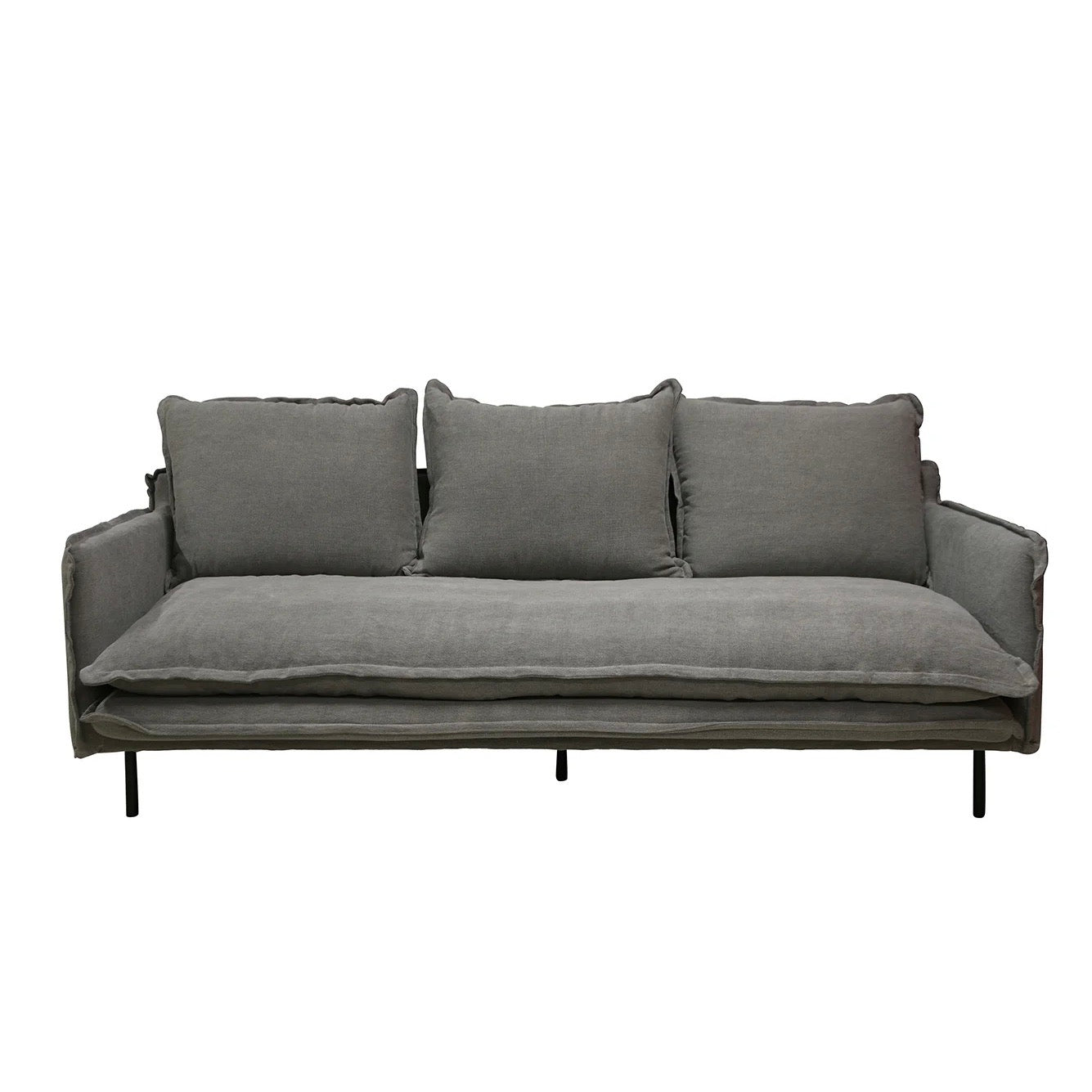 Louis Sofa 3-Seater | Grey