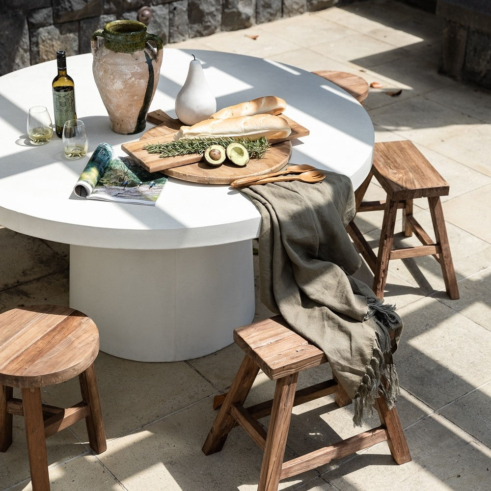 Malibu Concrete Outdoor / Indoor Dining Table