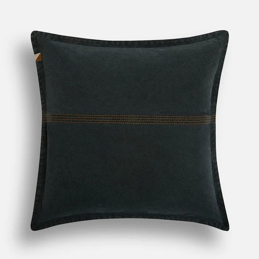 Pony Rider Camp In Cushion  Cover | Coal