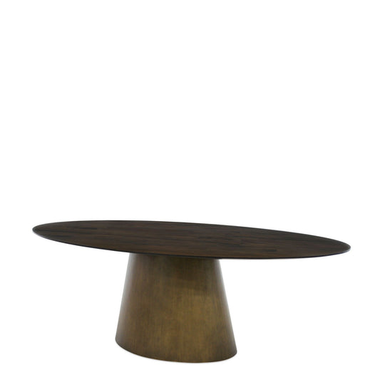 Conic Dining Table | Brass