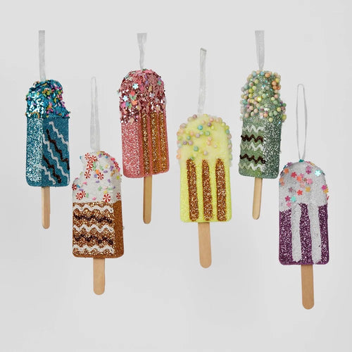 Pops of Joy Ornaments | Set of 6 | Christmas Collection