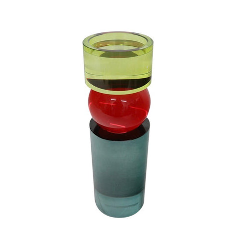 Crystal Candleholder | Multi Coloured | 32 CM