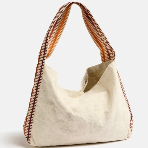 Pony Rider | Adventure Slouch Bag | Upcycled | Natural