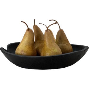 Organic Teak Platter Yakisugi | Black
