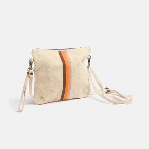 Pony Rider | Escapee Clutch Bag | Natural Stripe
