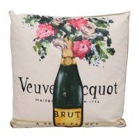 Art Icon Cushion | Floral Champange