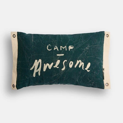 Pony Rider | Camp Awesome Cushion Cover X Banner | Duffle Green