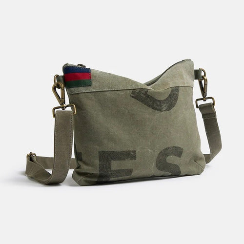 Pony Rider Land of Mates Clutch | Upcycled | Khaki