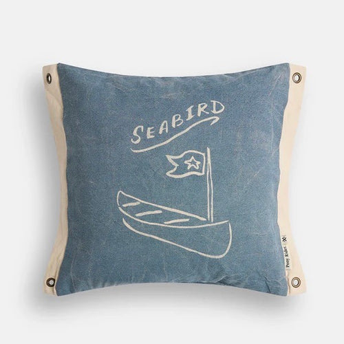 Pony Rider | Seabird Cushion X Banner | Blue