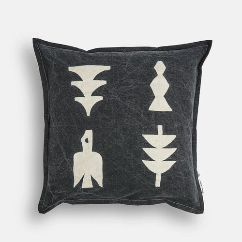 Pony Rider | Elements Cushion | Black