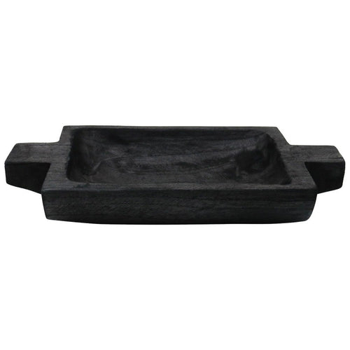 Nola Wood Tray | Black | Medium