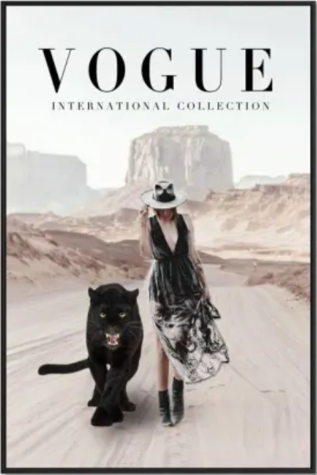 VOGUE BLACK PANTHER | ART