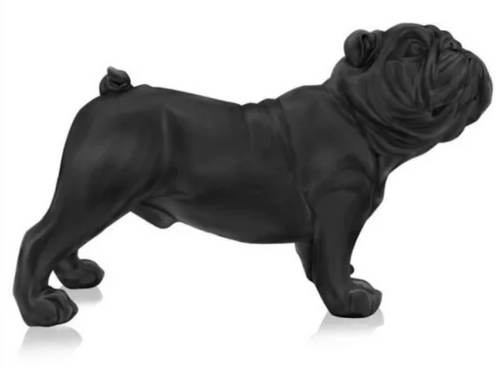 Antique Bulldog | Matte Black