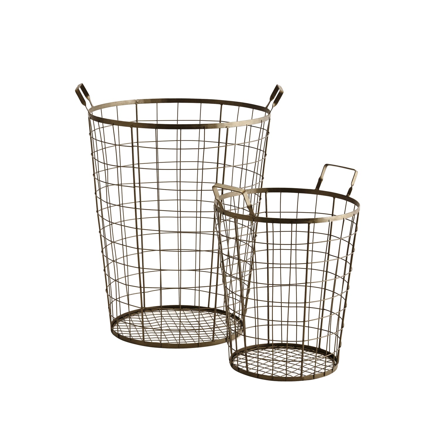 WIre Basket Large - Brass