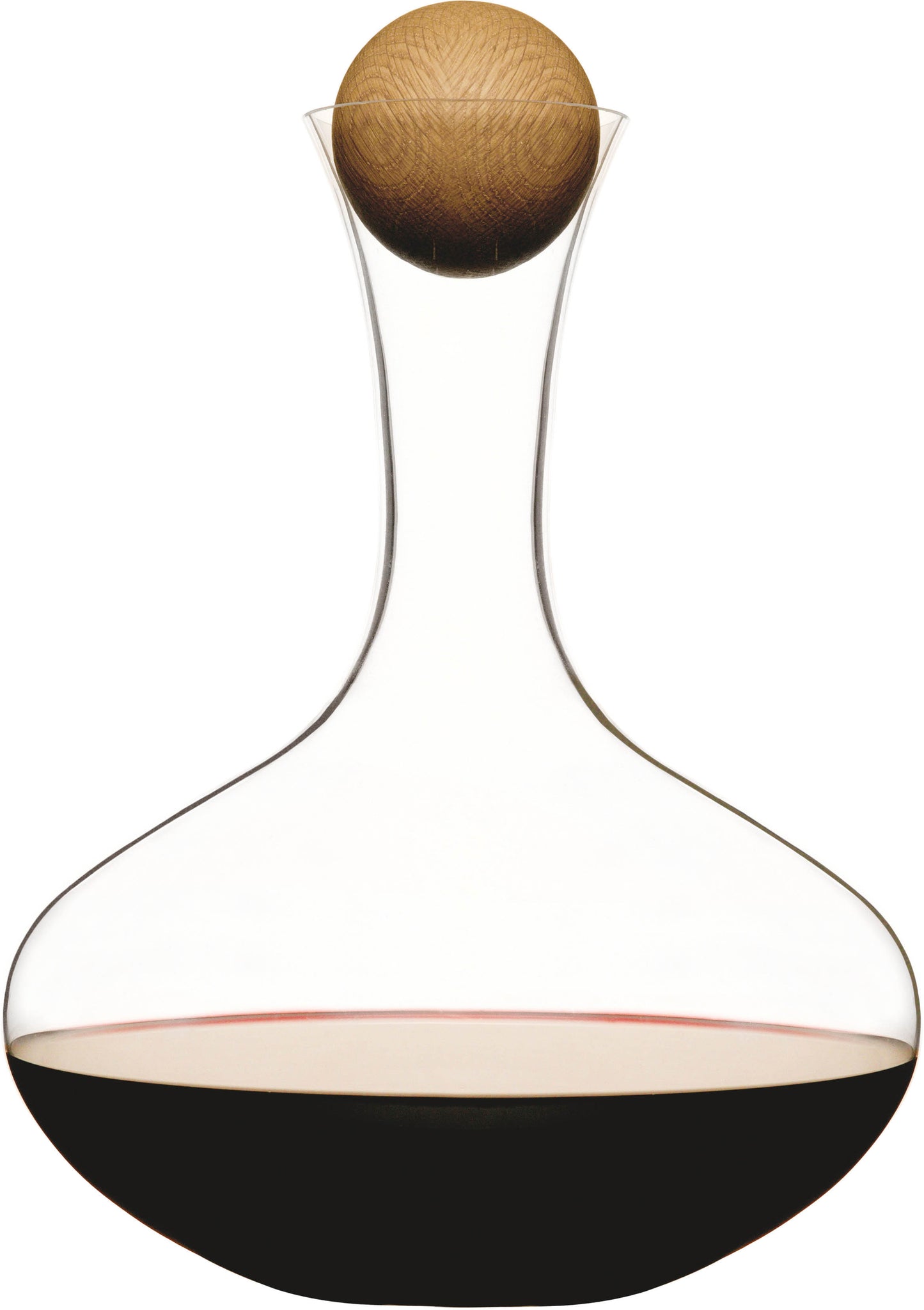 Sagaform Oval Oak Wine Carafe