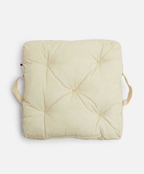Pony Rider Camp Fire Padded Seat Cushion - Angora