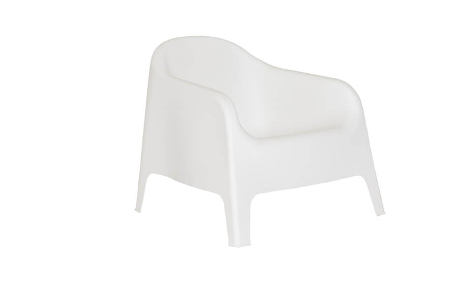 Tub Outdoor Chair - White