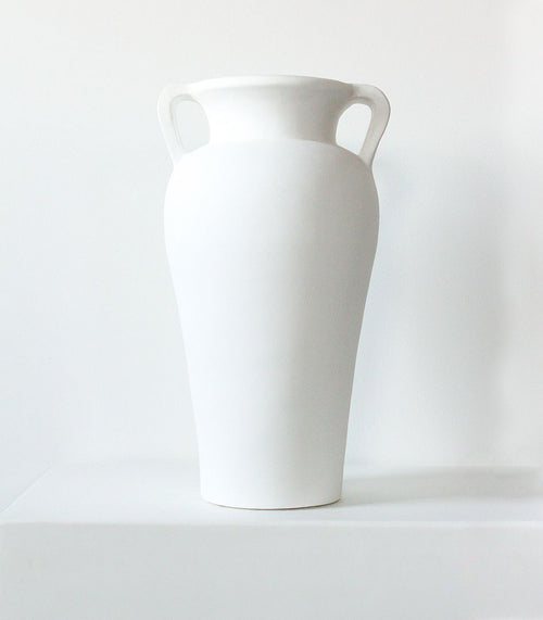 Vogue Urn - Milky White - Large