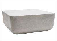 Coffee Table - Cement Square Natural