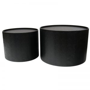 Coffee Table - Drum Set - Black