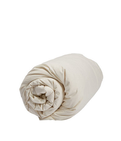 Pony Rider Organic Canvas Duvet - Natural - Queen