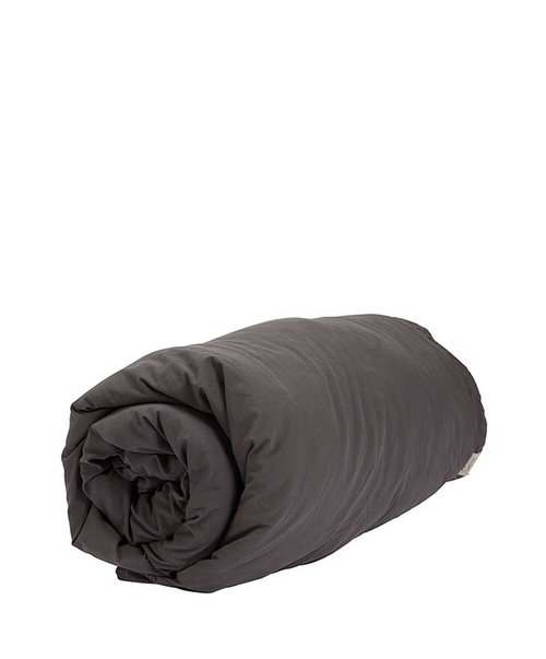 Pony Rider Organic Canvas Double Duvet - Charcoal