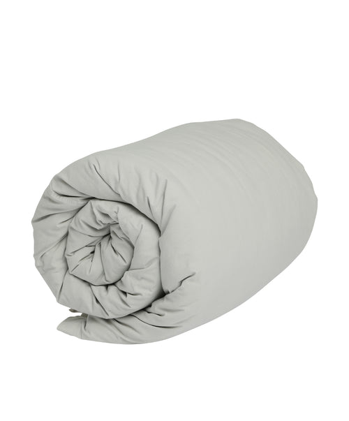 Pony Rider Organic Canvas Duvet - Stone - Queen