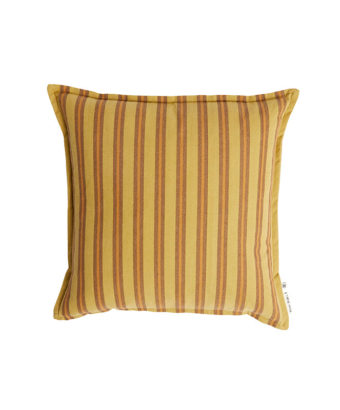 Pony Rider Safari Stripe Cushion Cover Golden Tan 55*55