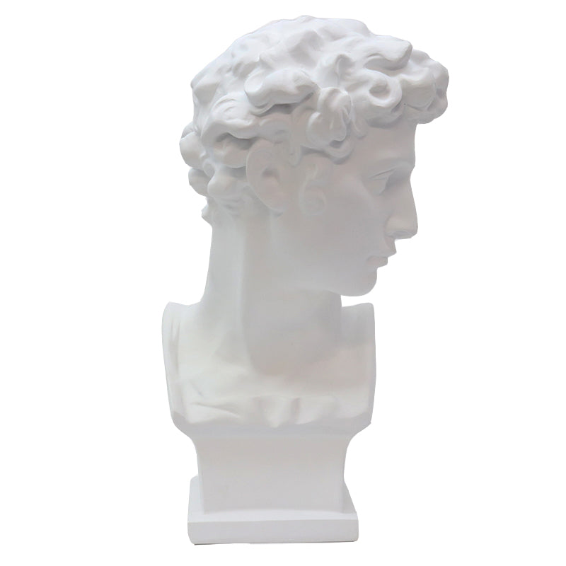 Roman Bust - White